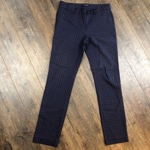 Mario Serrani Blue & Black Diamond Dress Pants 4
